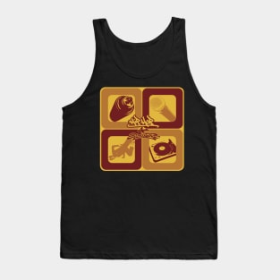 4 ELEMENTS of HIP HOP (original design) Tank Top